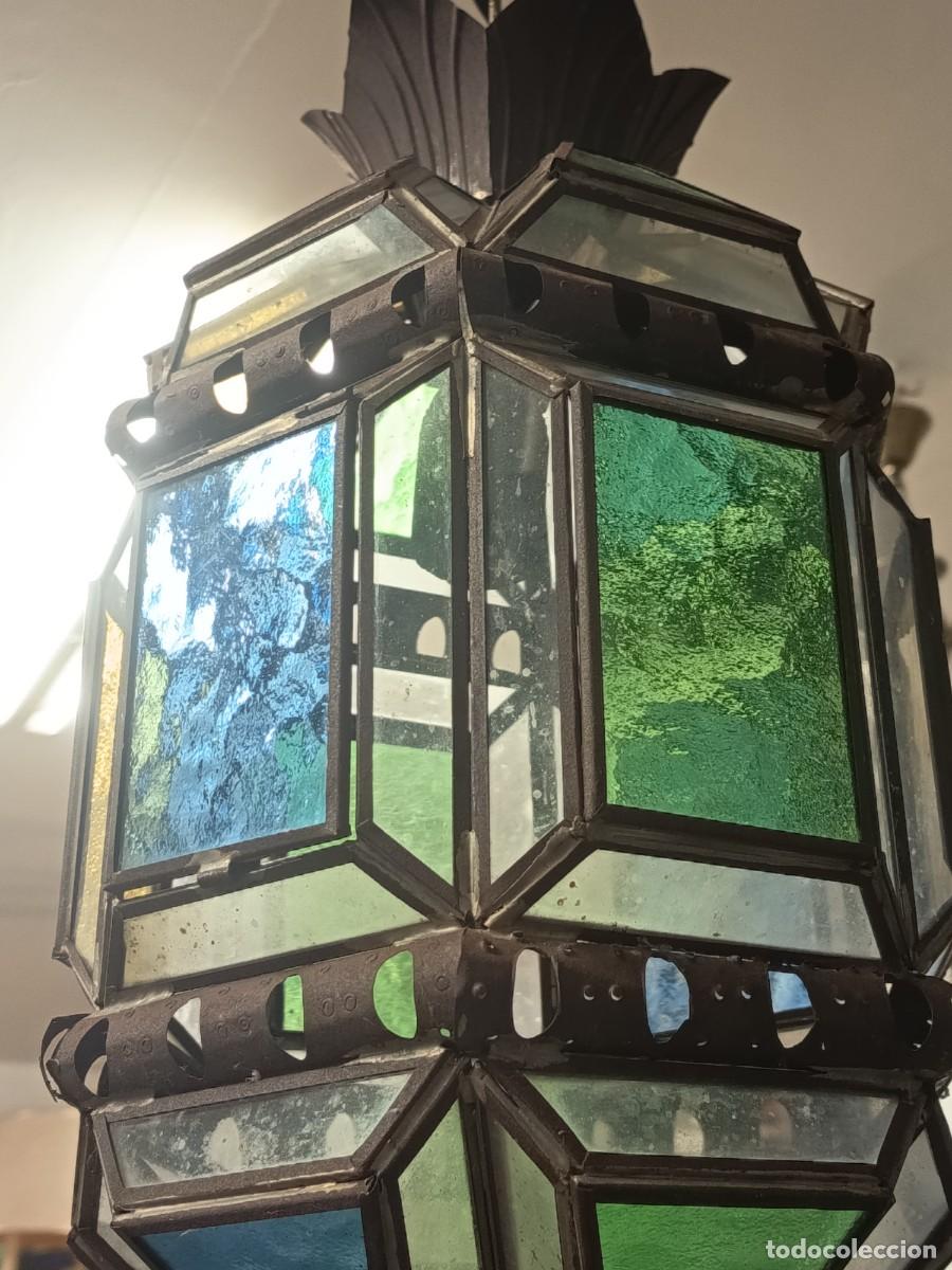 Vintage: Farol Granadino antiguo - Foto 8