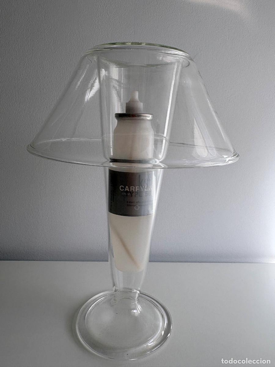 Vintage: Carpyen CANDEL &ndash; Daifuku Designs &ndash; L&aacute;mpara de aceite en vidrio soplado a mano &ndash; Sin estrenar &ndash;