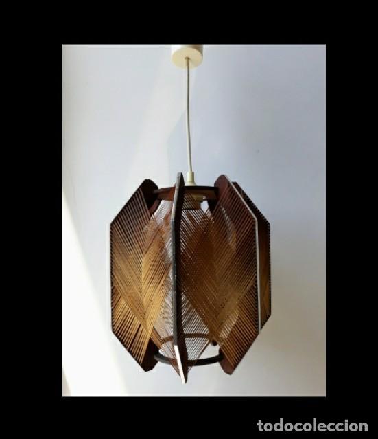 Vintage: L&aacute;mpara escandinava mid century