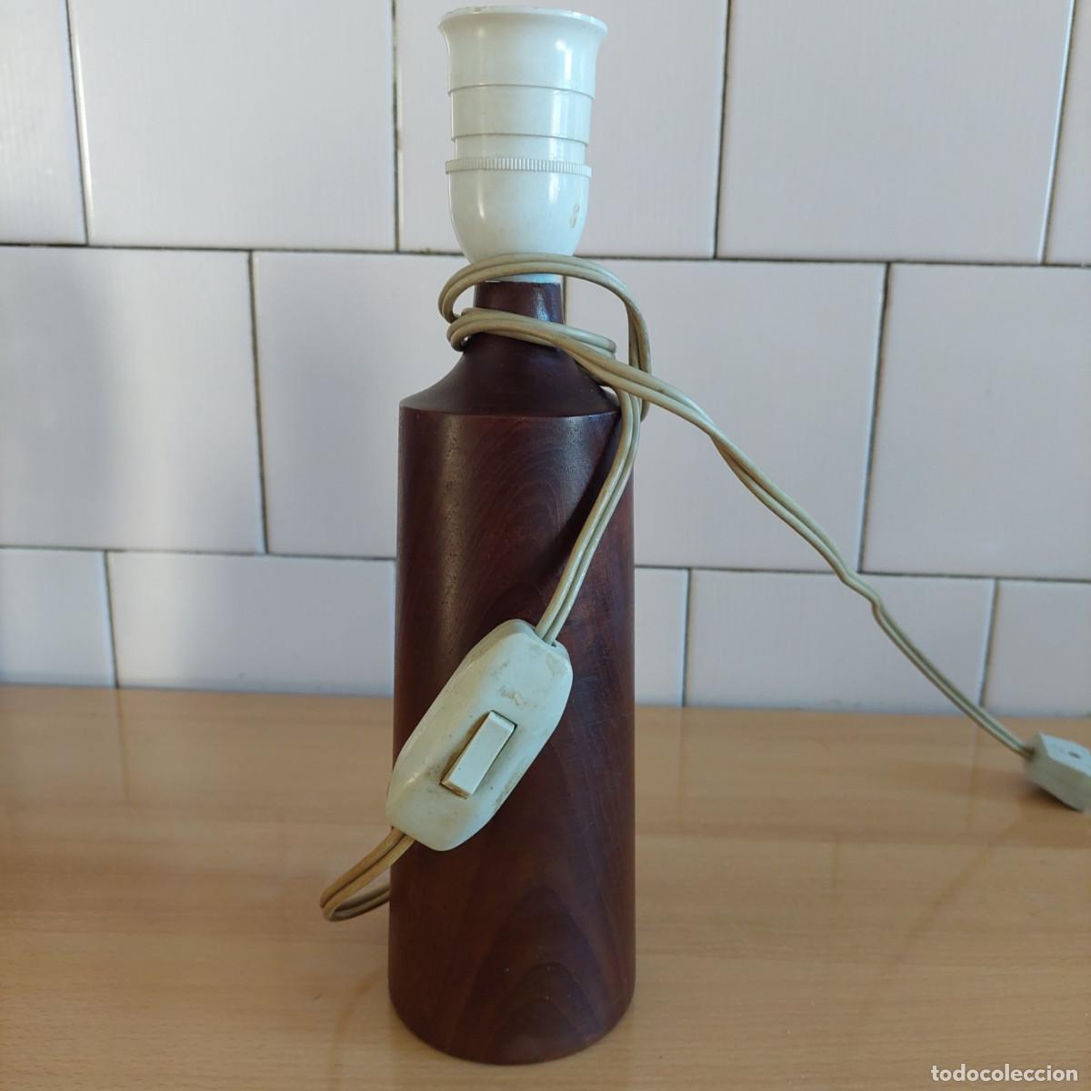 Vintage: Lampara modernista de teca escandinava - Foto 3