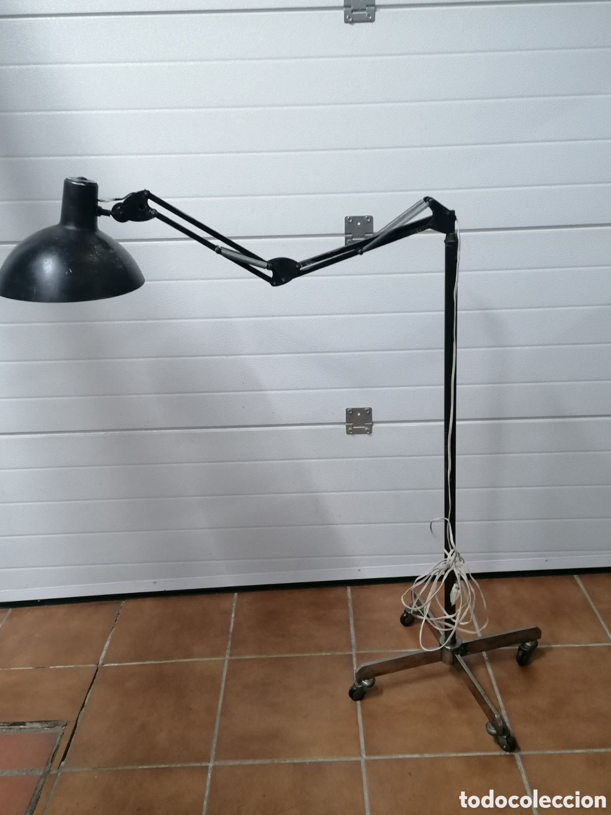 Vintage: Lampara de pie industrial vintage - Foto 2