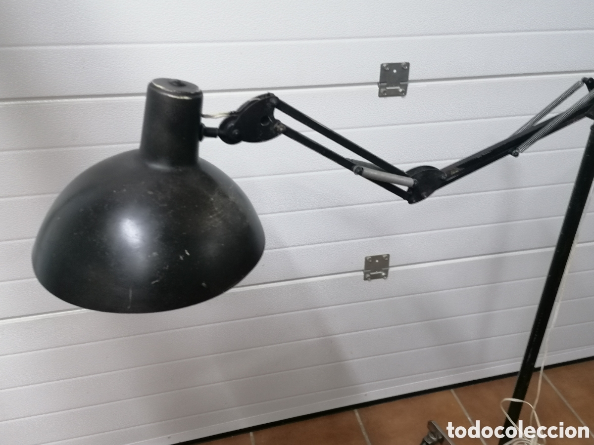 Vintage: Lampara de pie industrial vintage - Foto 3