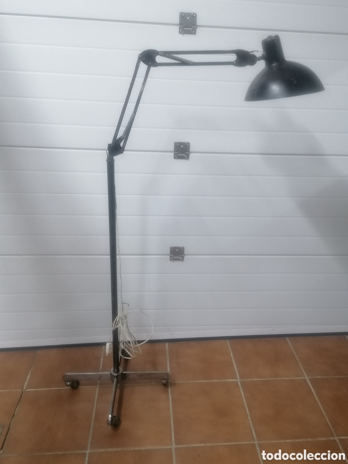 Vintage: Lampara de pie industrial vintage - Foto 5
