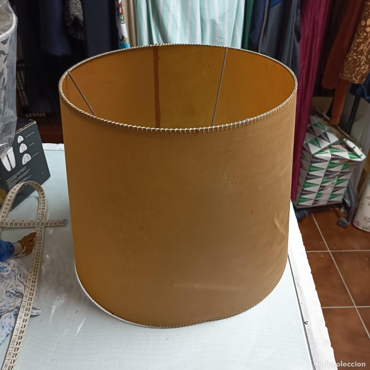 Vintage: Pantalla grande para lampara de pie