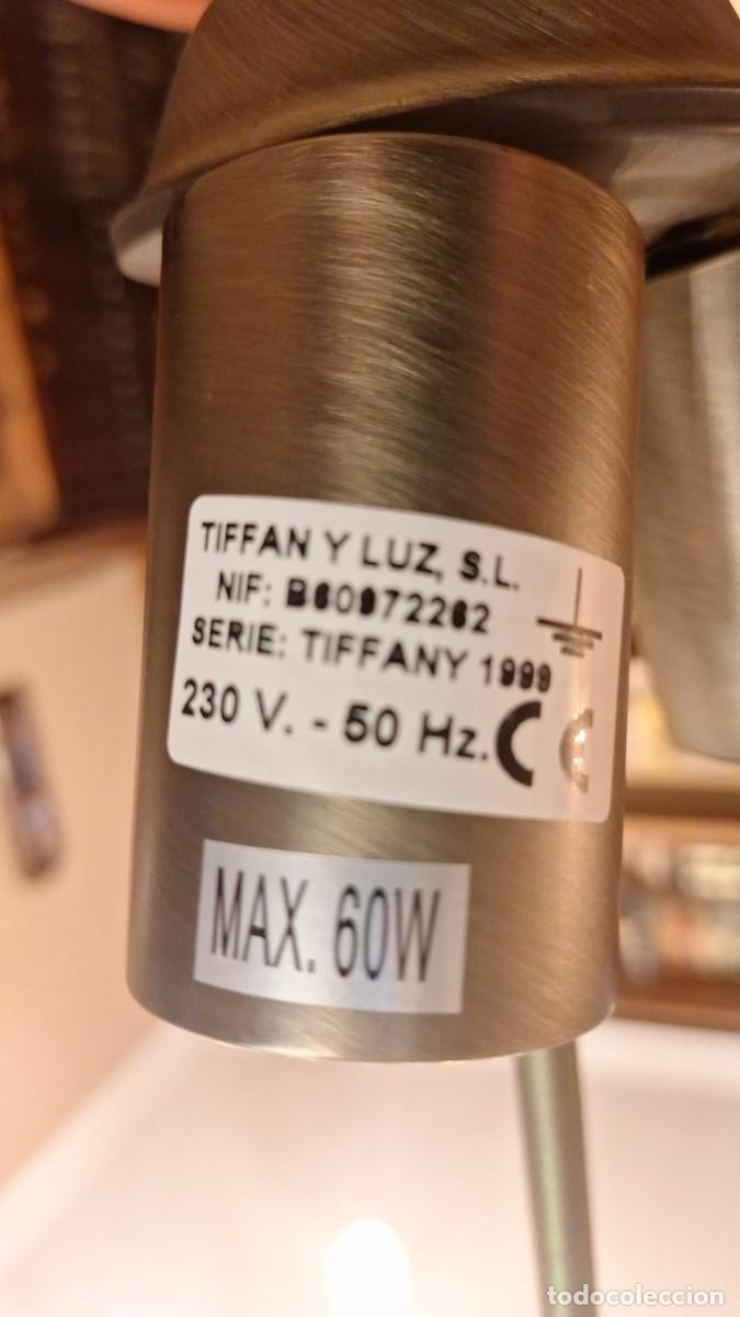 Vintage: Lampara Tiffany de Techo / Tiffan y Luz - Foto 9