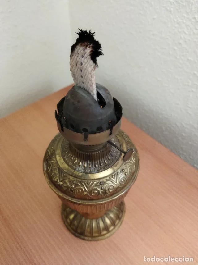 Vintage: L&aacute;mpara de aceite antigua decorativa - Foto 3