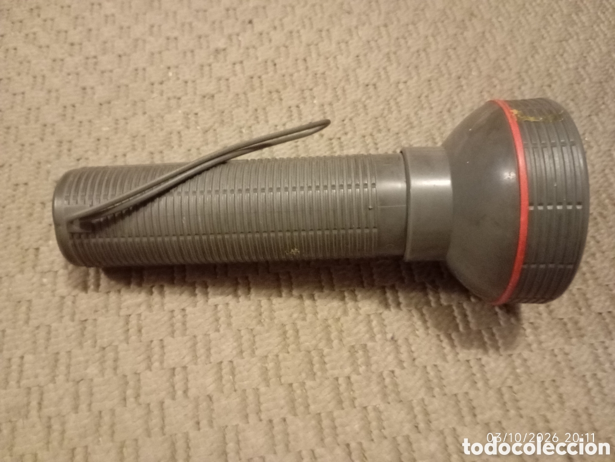 Vintage: Vintage gray Philips Soft Touch flashlight - Foto 4