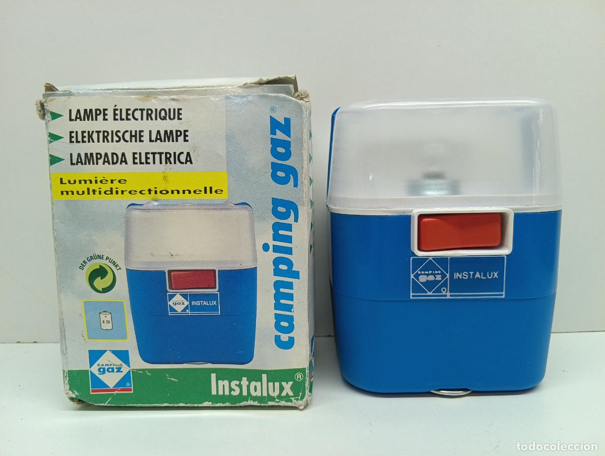Vintage: Linterna El&eacute;ctrica Campingaz Instalux Vintage - A&ntilde;os 80 - Con Caja Original