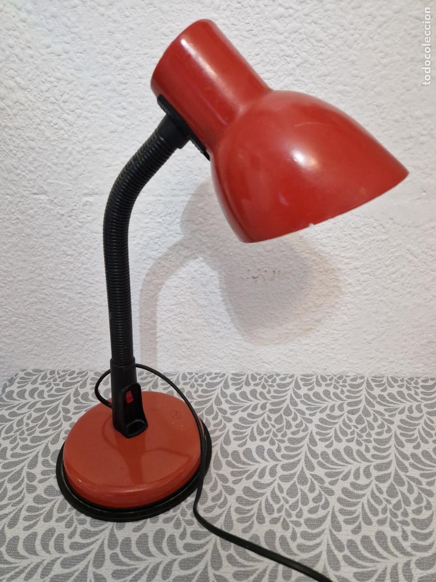 Vintage: antiguo flexo dise&ntilde;o Veneta Lumi italia vintage escritorio vintage a&ntilde;os 80 lampara retro flexible