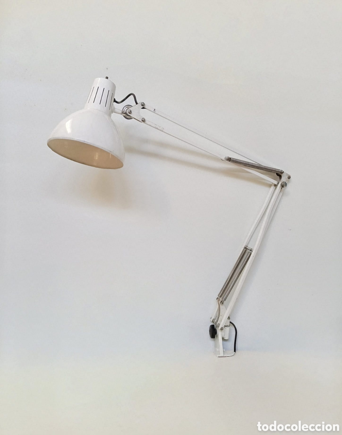 Vintage: FLEXO FASE BLANCO A&Ntilde;OS 70 // LAMPARA MESA VINTAGE ARQUITECTO ESTUDIO MODERN INDUSTRIAL