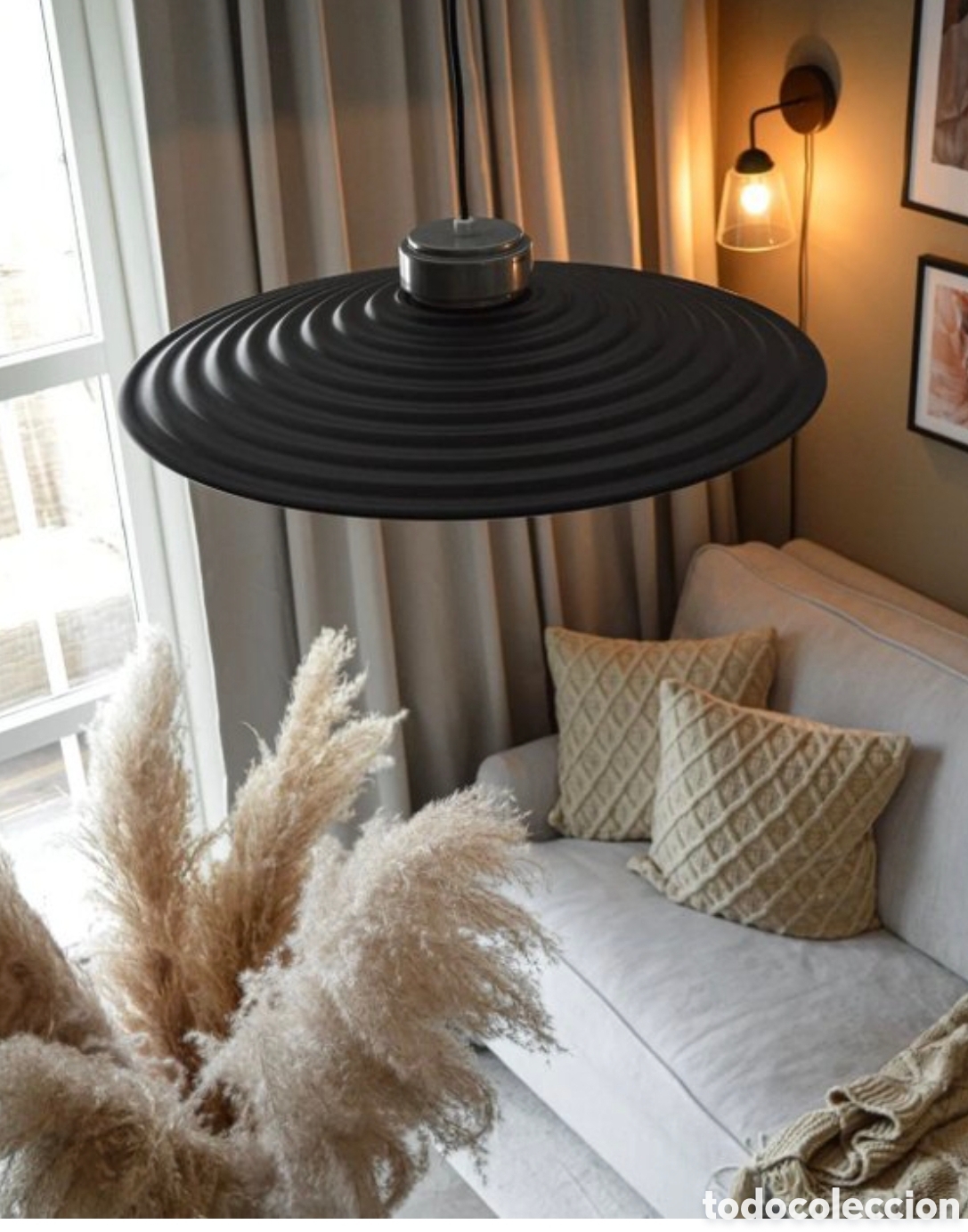 Vintage: L&aacute;mpara Colgante Herstal &rdquo;Sound Pendant Large&rdquo; (60 cm) &ndash; Dise&ntilde;o Dan&eacute;s Original