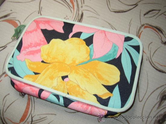 Vintage: Neceser en tela estampada - Foto 1
