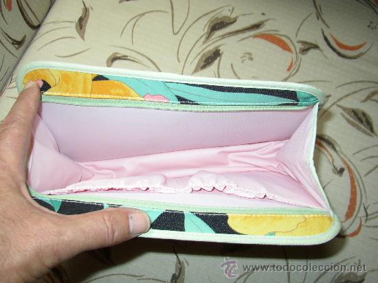 Vintage: Neceser en tela estampada - Foto 2