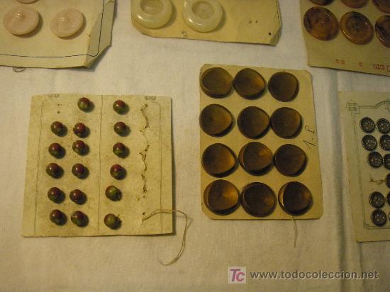 Vintage: LOTE BOTONES A&Ntilde;OS 50 - Foto 2