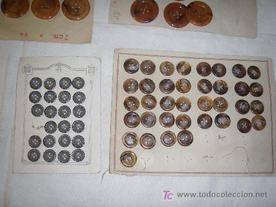 Vintage: LOTE BOTONES A&Ntilde;OS 50 - Foto 7