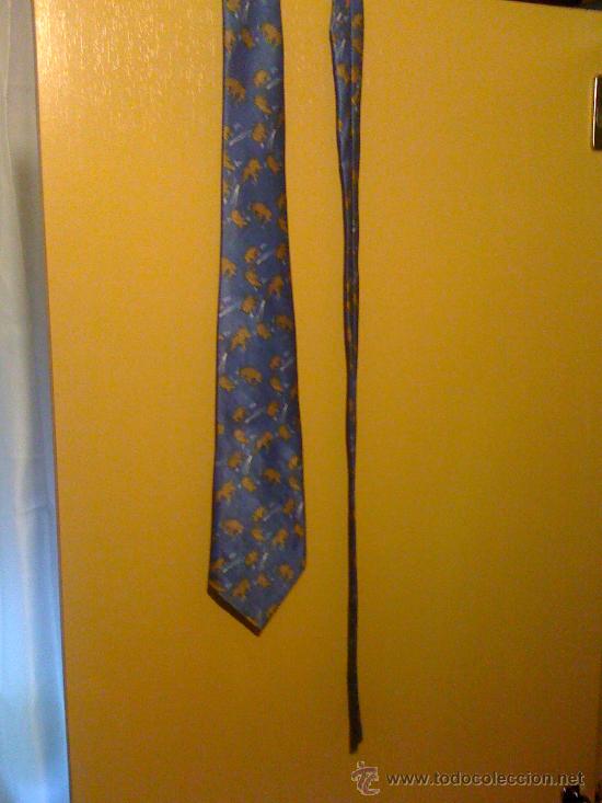 Vintage: Corbata vintage de seda. Bonito estampado. - Foto 1