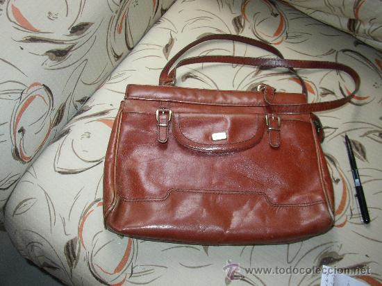 Vintage: BOLSO DE MUJER TODO EL EN CUERO - Foto 1