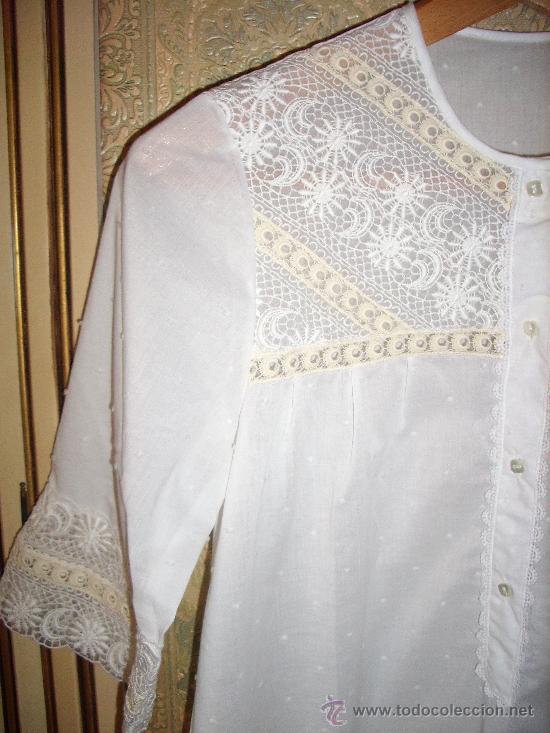 Vintage: Camis&oacute;n blanco a&ntilde;os 60 - Foto 1