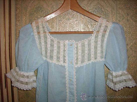 Vintage: Camis&oacute;n azul a&ntilde;os 60 - Foto 1
