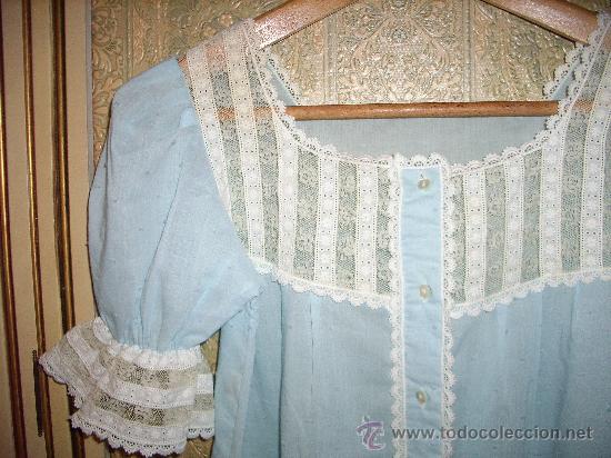 Vintage: Camis&oacute;n azul a&ntilde;os 60 - Foto 2