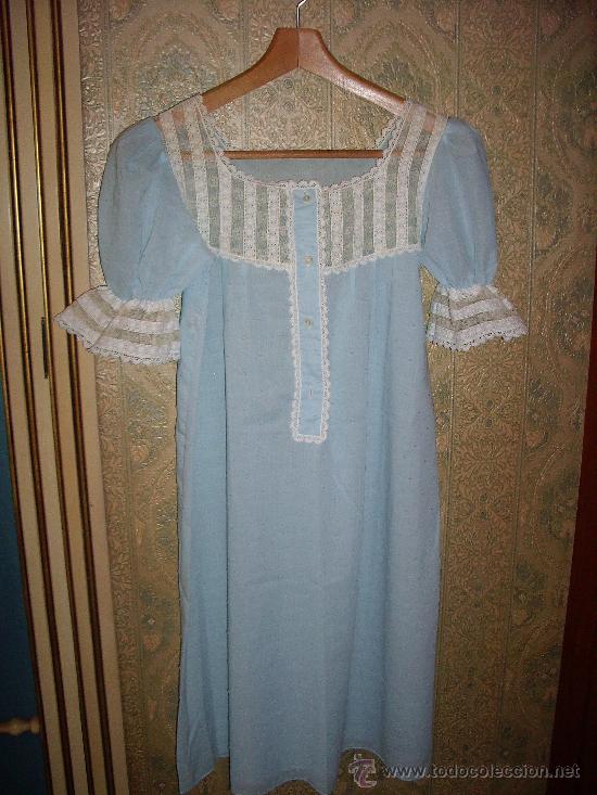 Vintage: Camis&oacute;n azul a&ntilde;os 60 - Foto 3