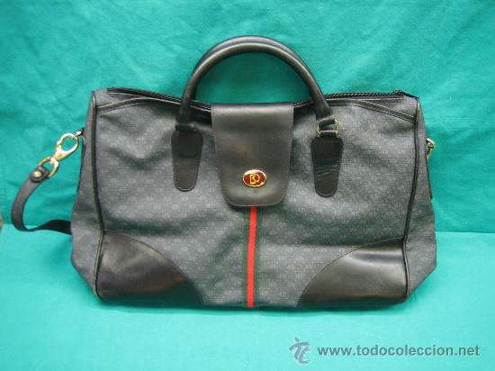 Vintage: Bolsa de se&ntilde;ora de viaje - Foto 1