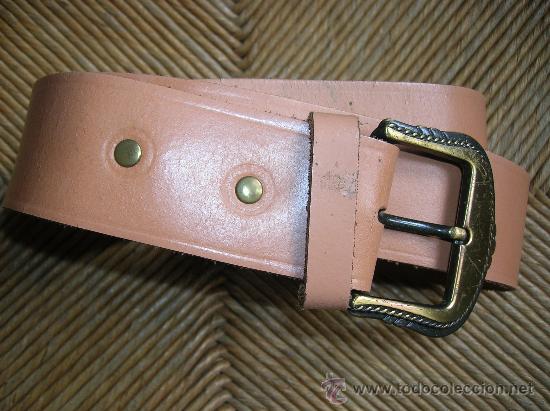 Vintage: CINTUR&Oacute;N   DE   CUERO - Foto 1