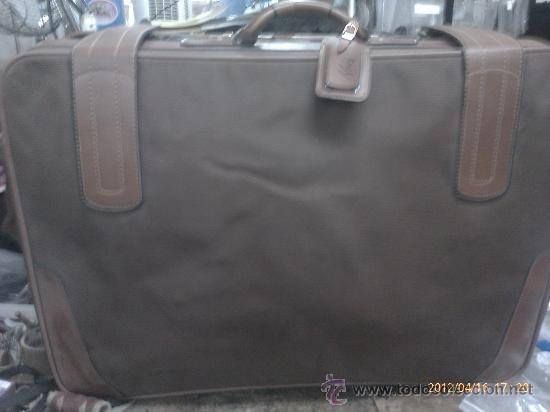 Vintage: MALETA DE NAYLON Y POLIPIEL - Foto 2