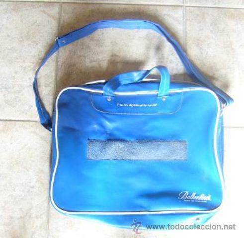 Vintage: Bolsa de viaje Ballantines - Foto 1