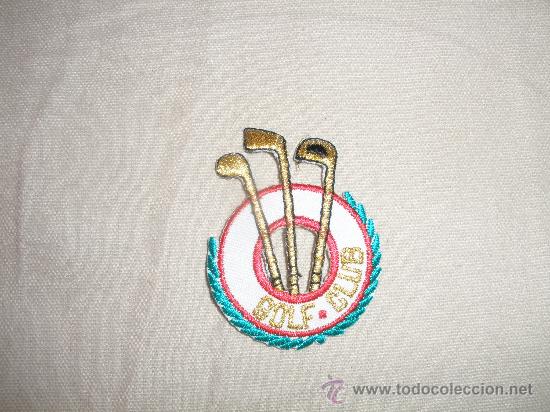 Vintage: Parche de hilo, golf-club. - Foto 1