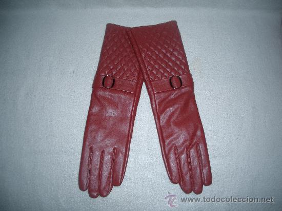 Vintage: par de guantes  estilo a&ntilde;os 1940 - Foto 1