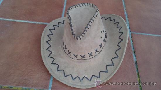 Vintage: SOMBRERO DE ANTE TIPO VAQUERO - Foto 3