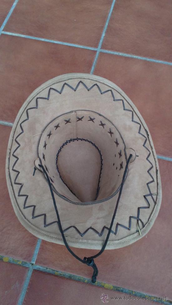 Vintage: SOMBRERO DE ANTE TIPO VAQUERO - Foto 2
