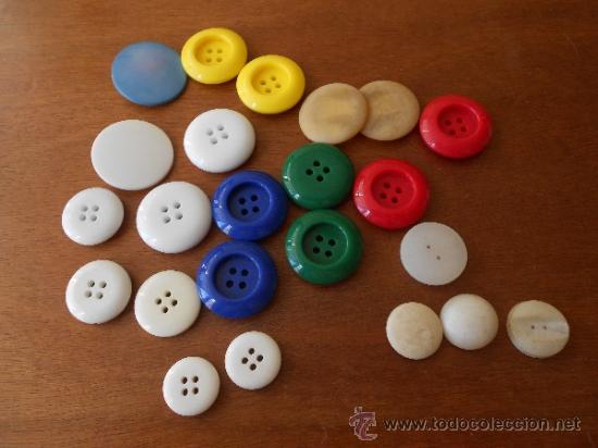 Vintage: LOTE DE BOTONES ANTIGUOS VARIADOS - Foto 2