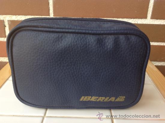 Vintage: ANTIGUA BOLSA DE ASEO DE IBERIA - Foto 1