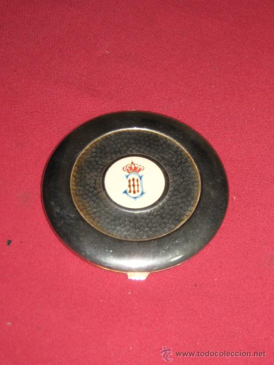 Vintage: ANTIGUA POLVERA PLATEADA - Foto 1