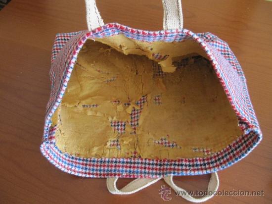 Vintage: Bolso de tela - Foto 2