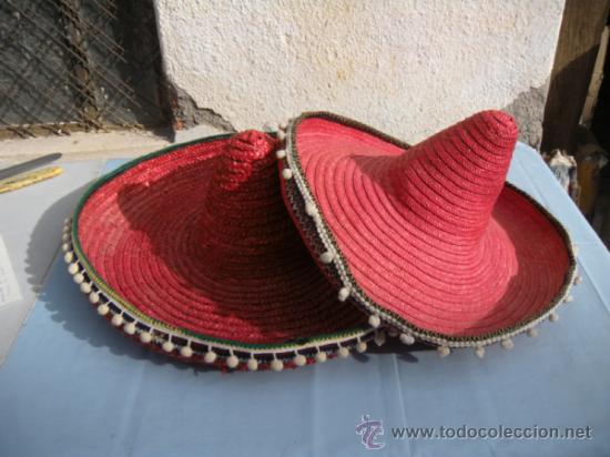 Vintage: SOMBRERO MEXICANO. LOTE DE 2 - Foto 4