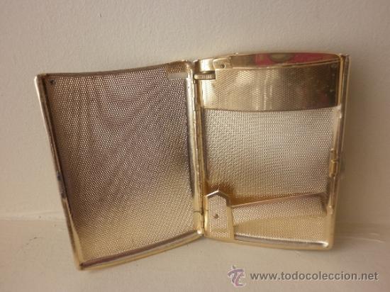 Vintage: PITILLERA VINTAGE CON MECHERO INCORPORADO - Foto 3