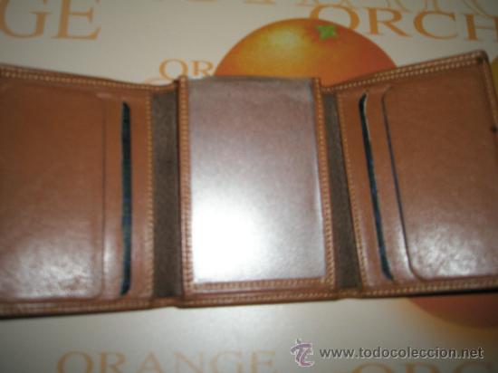 Vintage: BILLETERA/TARJETERO PIEL-COURREGES--. - Foto 3