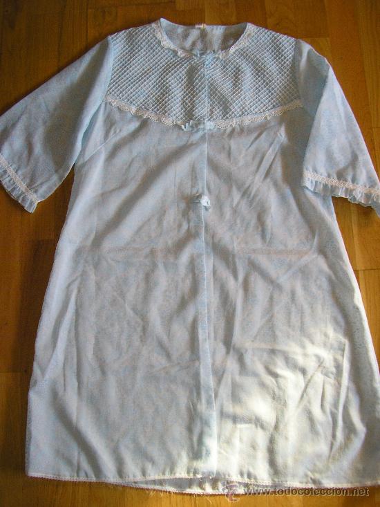 Vintage: CONJUNTO DE BATA Y CAMISON VINTAGE - Foto 3