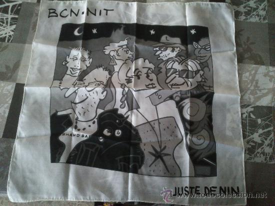 Vintage: Pa&ntilde;uelo nuevo de Barcelona Nit. - Foto 5