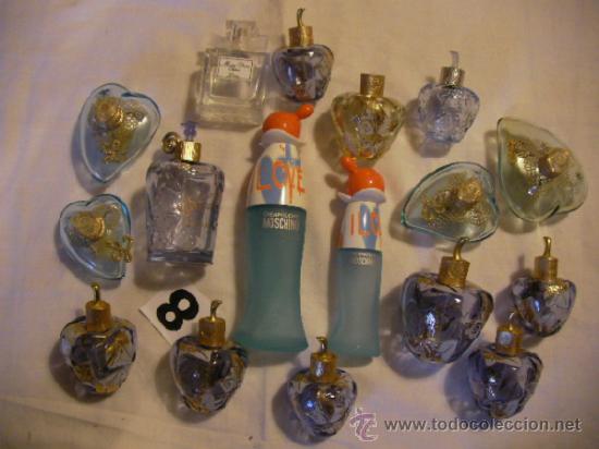 Vintage: GRAN LOTE DE RECIPIENTES DE PERFUMES VARIADOS - Foto 1