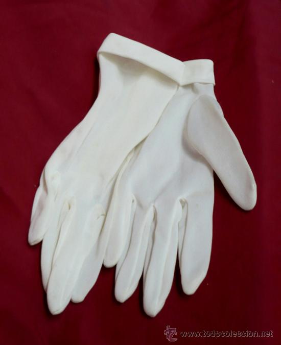 Vintage: guantes de nylon, 70s - Foto 2