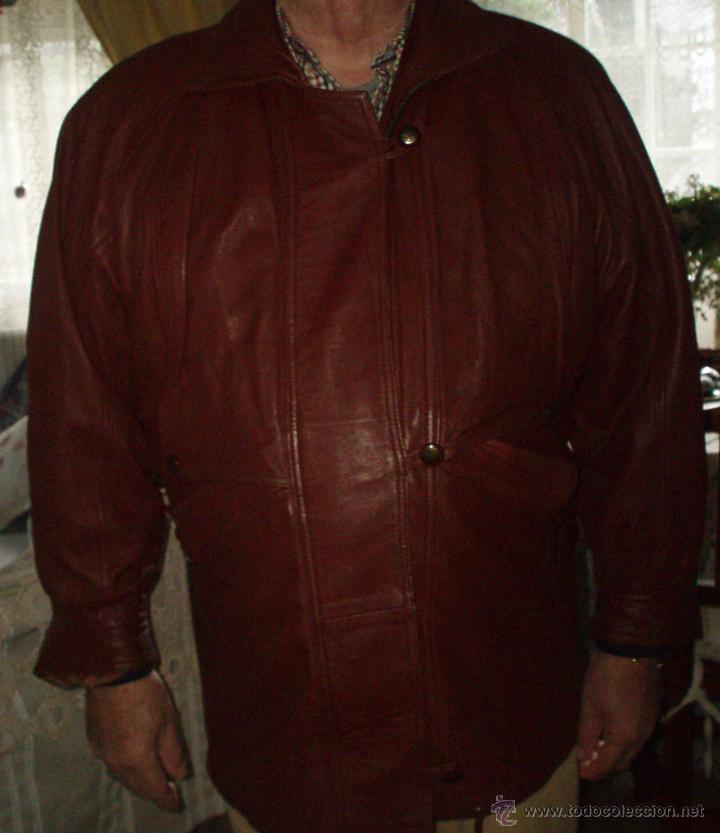 Vintage: chaqueta de piel talla grande - Foto 1