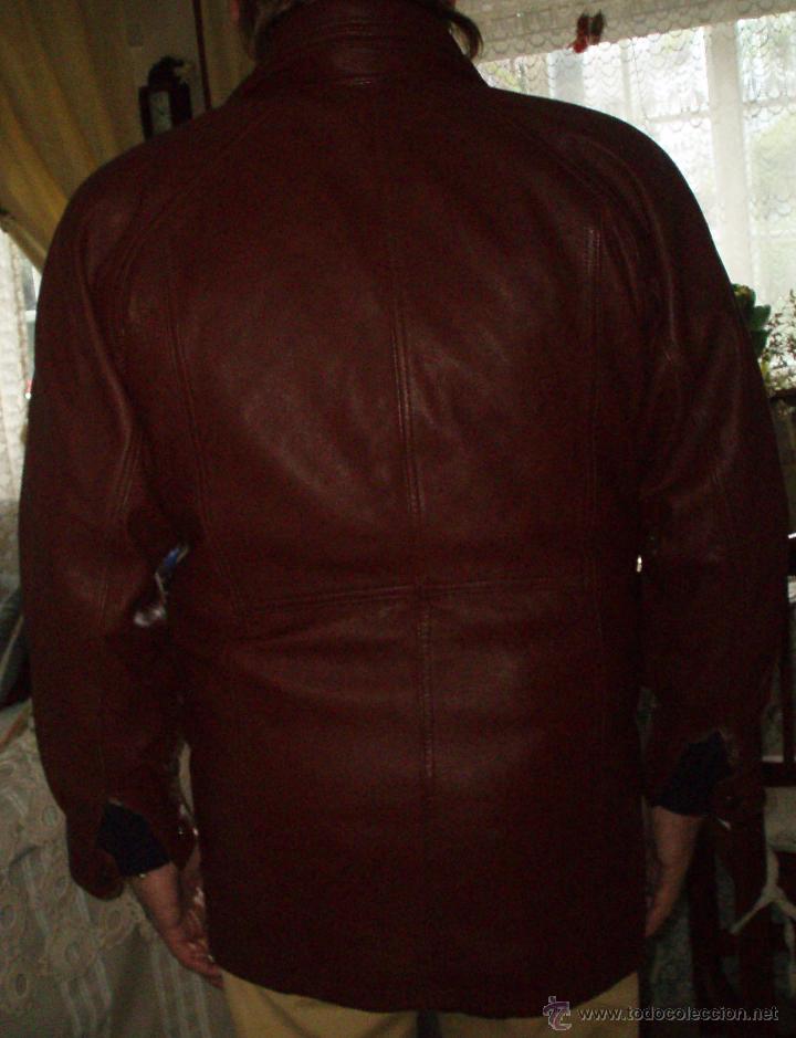 Vintage: chaqueta de piel talla grande - Foto 2