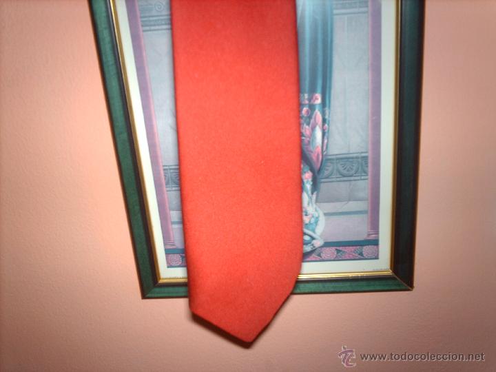 Vintage: corbata roja de calidad solvi - Foto 5