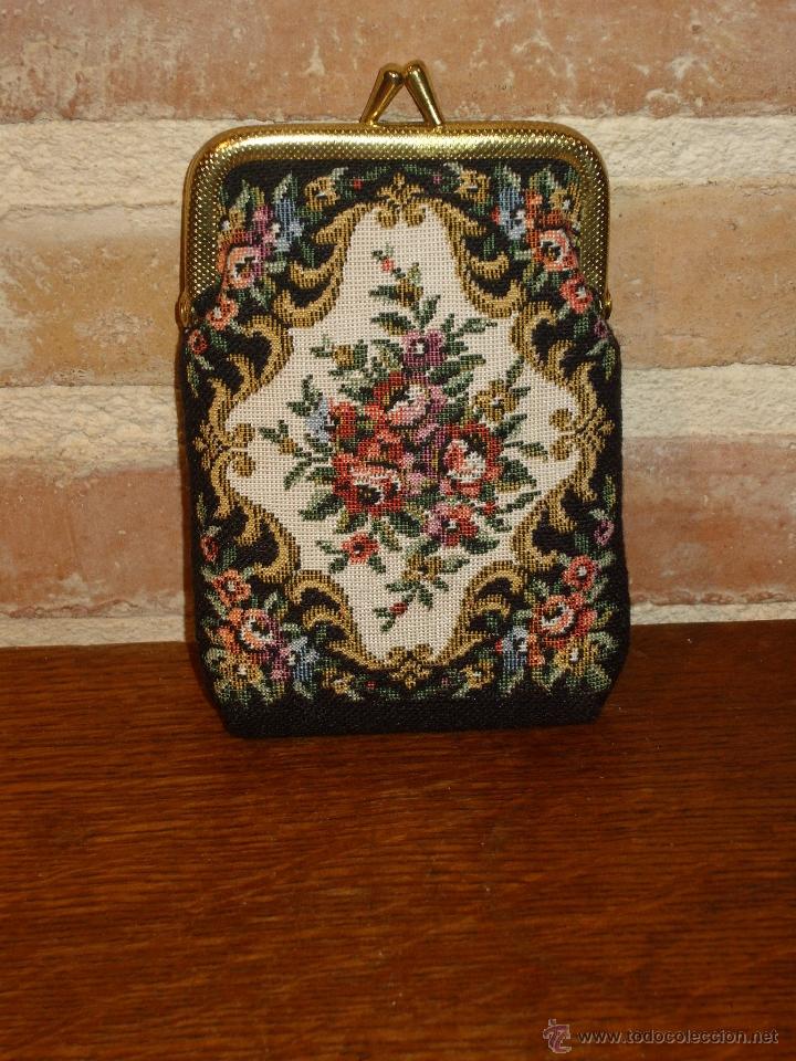 Vintage: PITILLERA O NECESER PETIT POINT.VINTAGE. - Foto 2