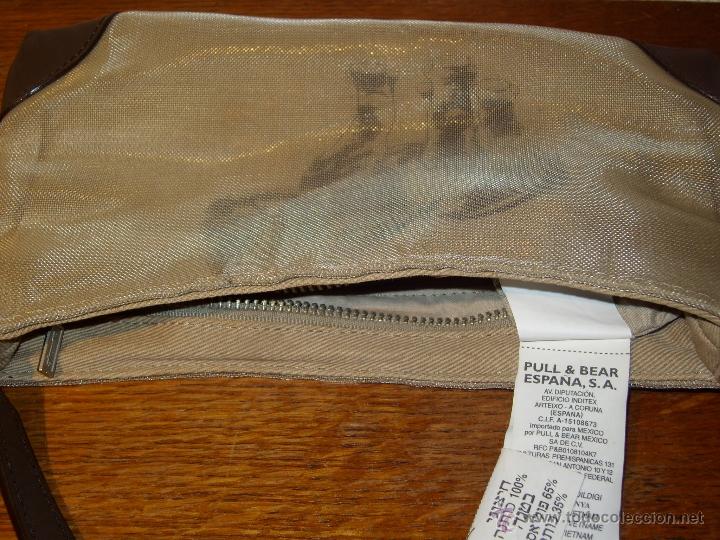 Vintage: PEQUE&Ntilde;O BOLSO DE NYLON PULL&BEAR -ESPA&Ntilde;A-. - Foto 3