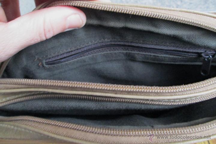 Vintage: BOLSO Daniela de cuero  - Color marron - Foto 4